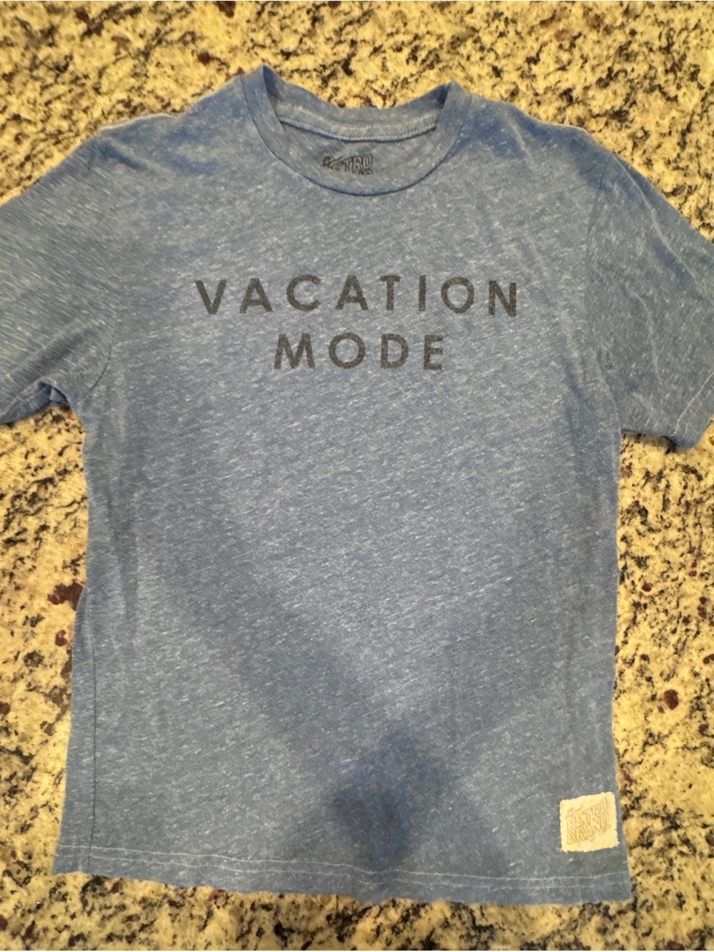 Vacation Mode Blue Graphic Tee
